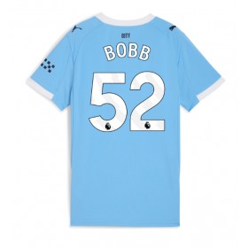 Manchester City Oscar Bobb #52 Hemmakläder Dam 2025-26 Kortärmad